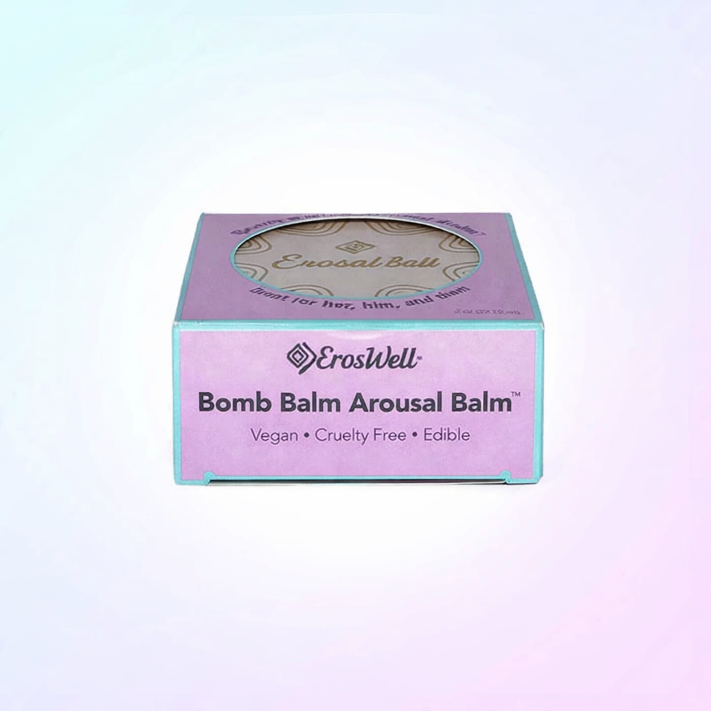 ErosWell Bomb Balm arousal balm product box side view