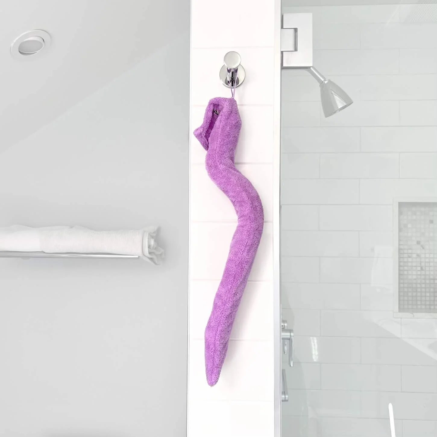 ErosWell Happy Sock plush sleeve for WaterSlide mirror storage