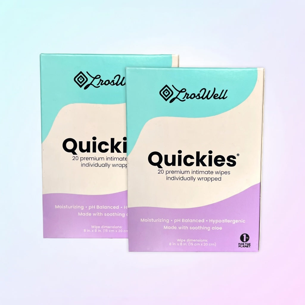 ErosWell Quickies intimate wipes bundle pack