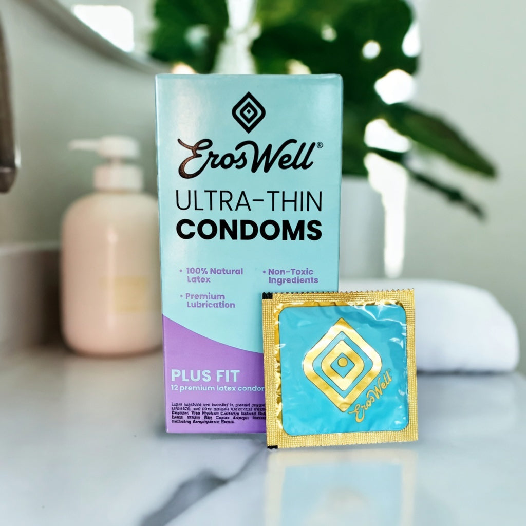 ErosWell natural latex ultra thin condoms product display