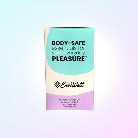 ErosWell Quickies pH balanced intimate wipes packaging