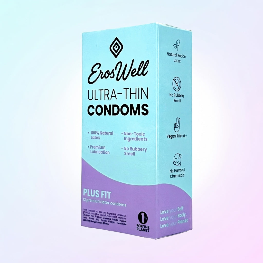 ErosWell vegan latex ultra thin condom box