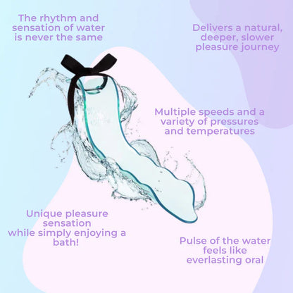 How ErosWell WaterSlyde bath faucet stimulator works